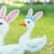 Glitzhome® Set of 3 Easter Metal Duck Family Yard Stake